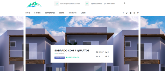 Sistema para imobiliárias